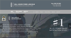 Desktop Screenshot of billhoodlincoln.com